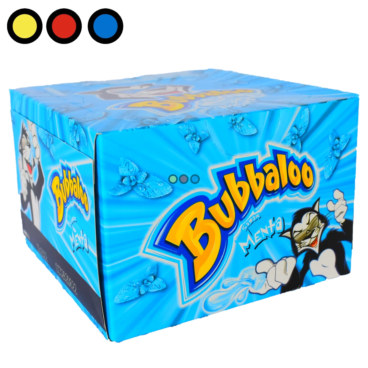 CHICLE BUBBALOO MENTA x60u.(32).